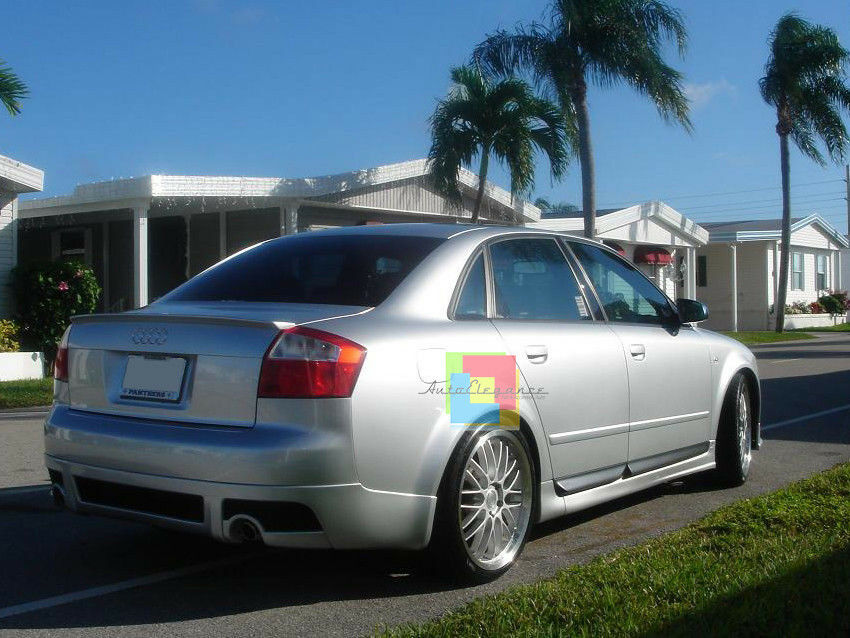 SET MODANATURE LATERALI PER AUDI A4 B7 B6 2000-2007 AVANT + BERLINA MINIGONNE -.