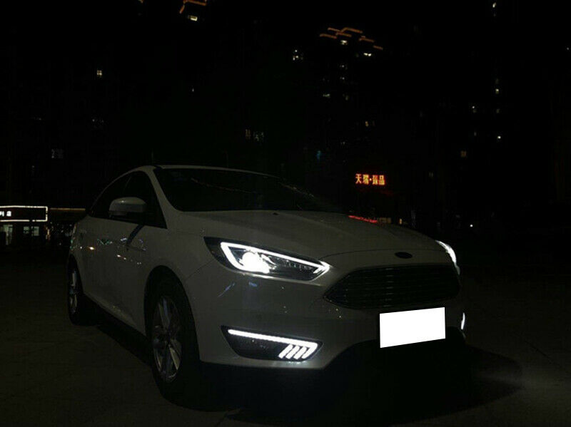 FORD FOCUS III 2015 TO 2017 PAIR OF LED DAYTIME LIGHTS DINAMIC INDICATORS PROM