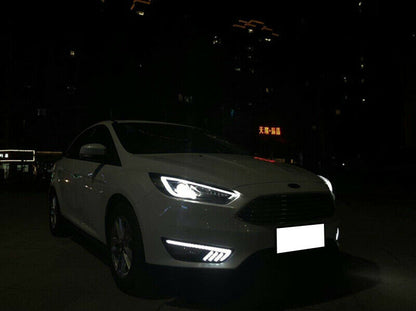 FORD FOCUS III 2015 TO 2017 PAIR OF LED DAYTIME LIGHTS DINAMIC INDICATORS PROM