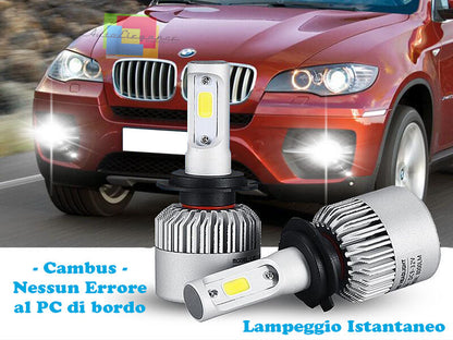 LAMPADE FENDINEBBIA A LED BMW X6 E71 E72 2008-2014 CAMBUS BIANCO CREE