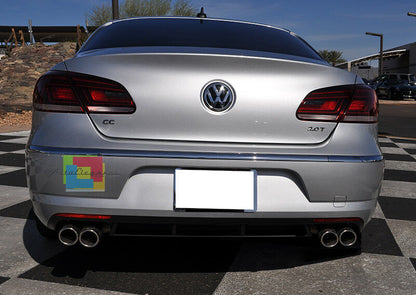 SPOILER SOTTO PARAURTI PER VW PASSAT CC 2012-2017 DIFFUSORE POSTERIORE RLINE -.