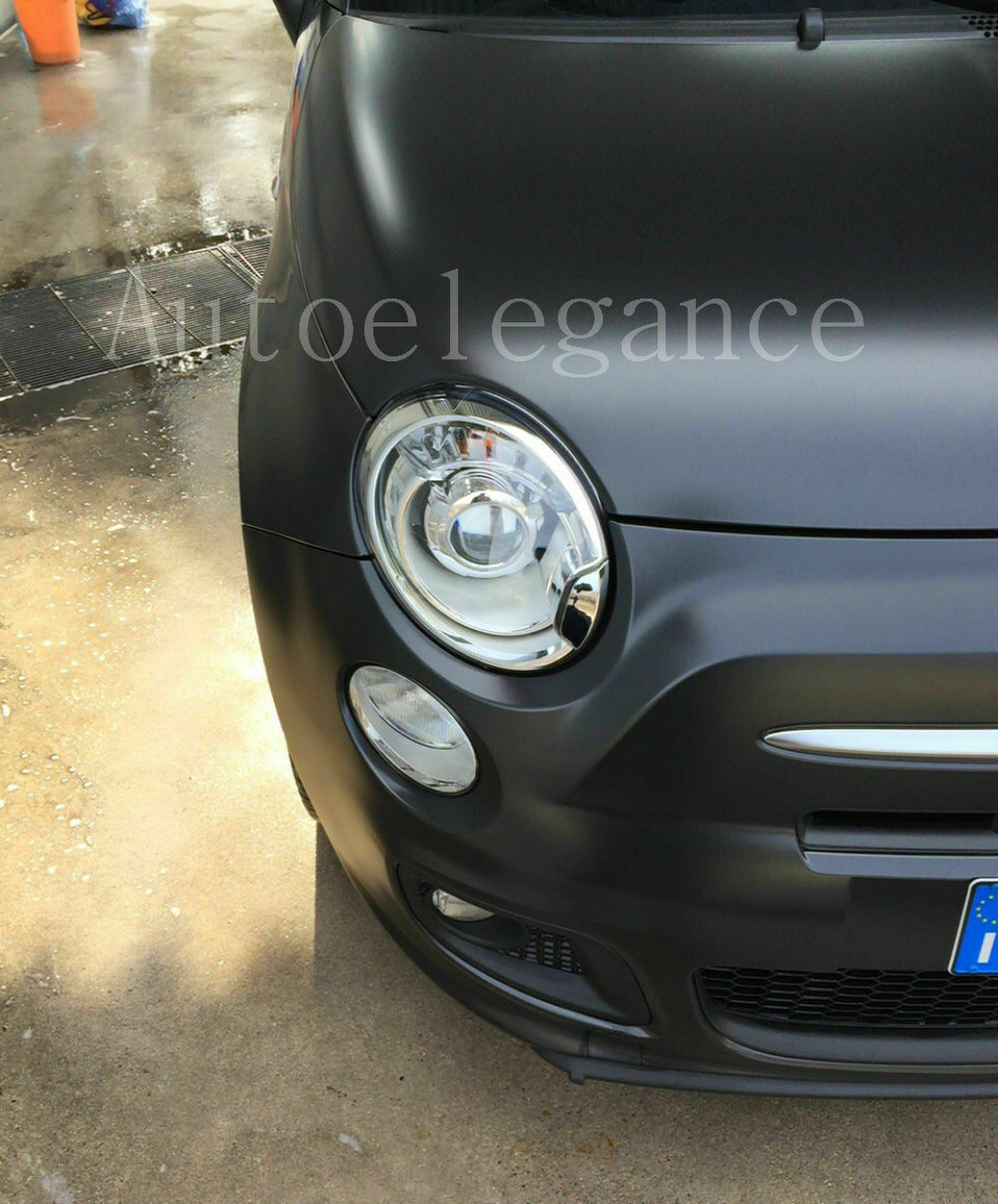 FARI ANTERIORI LENTICOLARI H7 PER FIAT 500 DAL 2007+