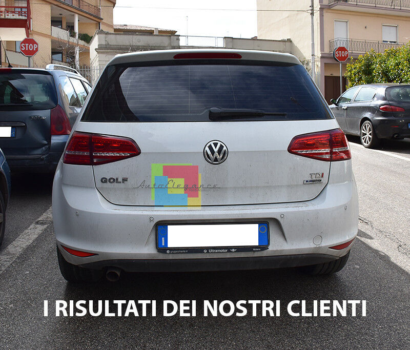 VW GOLF 7 VII DAL 2012 IN POI COPPIA FARI POSTERIORI FRECCIA LED DESIGN GTI .-