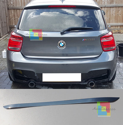 MODANATURA ADESIVA BMW SERIE 1 F20 2011+ CROMATURA POSTERIORE ACCIAIO INOX