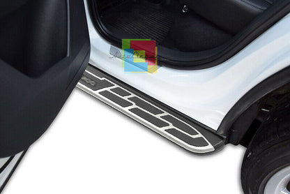 SIDE STEPS SKODA KAROQ FROM 2017 ONWARDS UNDER DOOR TOP QUALITY SPORT LOOK