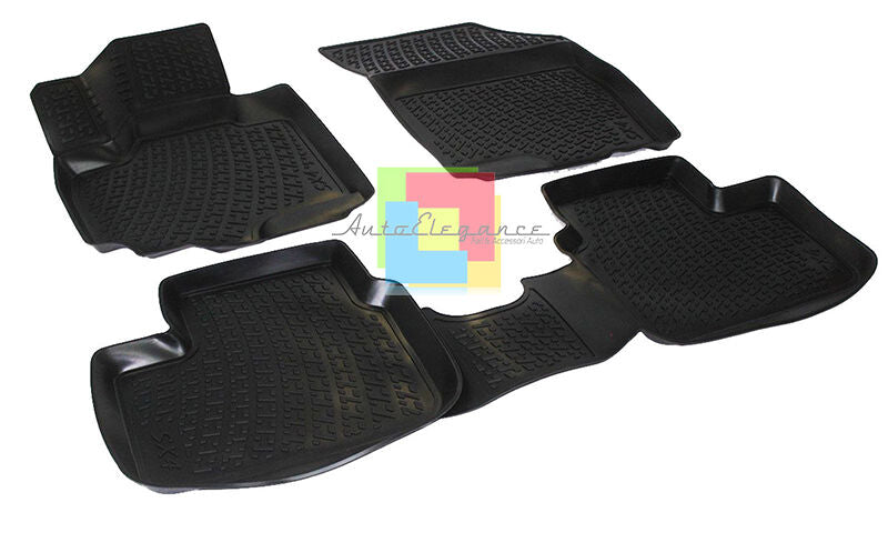 SUZUKI SX4 2006-2012 RUBBER CAR MATS SET - TOP QUALITY MATS .-.