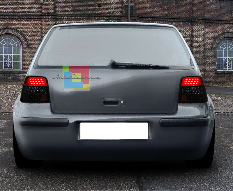 VW Golf 4 1997-2004 BLACK SMOKE LED REAR LIGHTS SPORTS LIGHTS TUNING LOOK