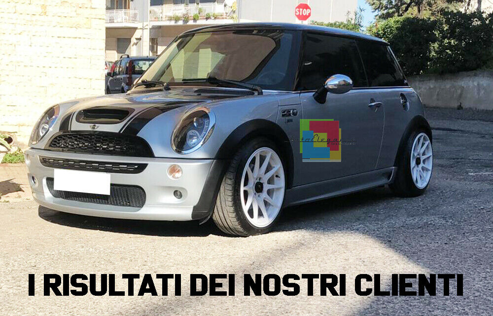 MINIGONNE LATERALI MINI COOPER R56 2004-2009 SPOILER SOTTO PORTA TUNING .-.