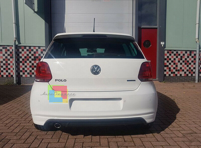 ALETTONE ABS - VW POLO 6R 6C 2009+ SPOILER POSTERIORE SUL TETTO LOOK GTI AUTOELEGANCERICAMBI