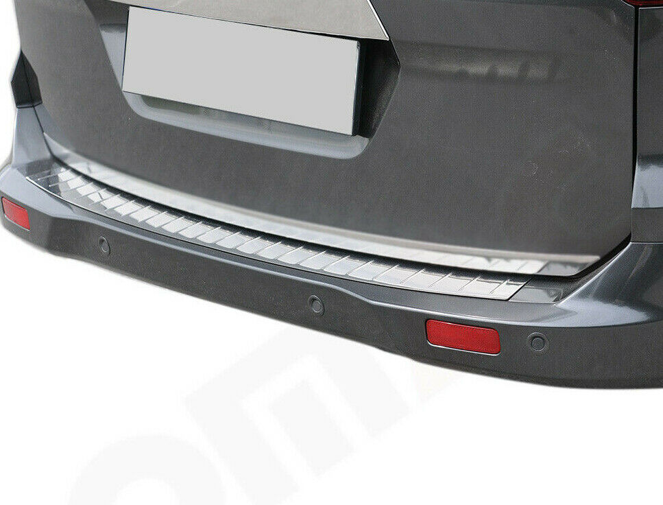 PIASTRA CROMATA PORTELLONE COFANO POSTERIORE FORD TOURNEO TRANSIT COURIER INOX