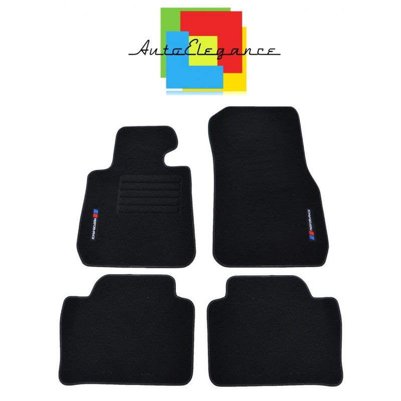 BMW SERIE 3 F30 F31 2011+ SET TAPPETINI IN VELLUTO DI ALTA QUALITA' SPECIFICO AUTOELEGANCERICAMBI