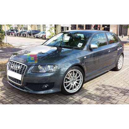 AUDI A3 8P 2004-2008 SPORTBACK 3 PORTE PARAURTI ANTERIORE SPORTIVO LOOK S3 IN ABS AUTOELEGANCERICAMBI