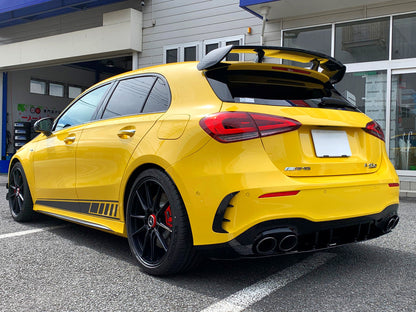 MERCEDES A-CLASS W177 2018+ REAR DIFFUSER UNDER BUMPER AMG TIPPER A45s