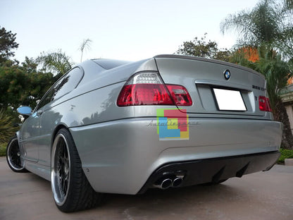 BMW E46 98-05 COUPE SEDAN HOOD SPOILER M3 LOOK