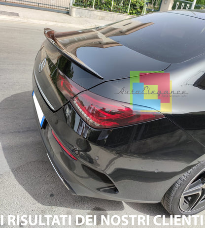 MERCEDES CLA COUPE W118 C118 2018+ SPOILER POSTERIORE SUL COFANO NERO ABS