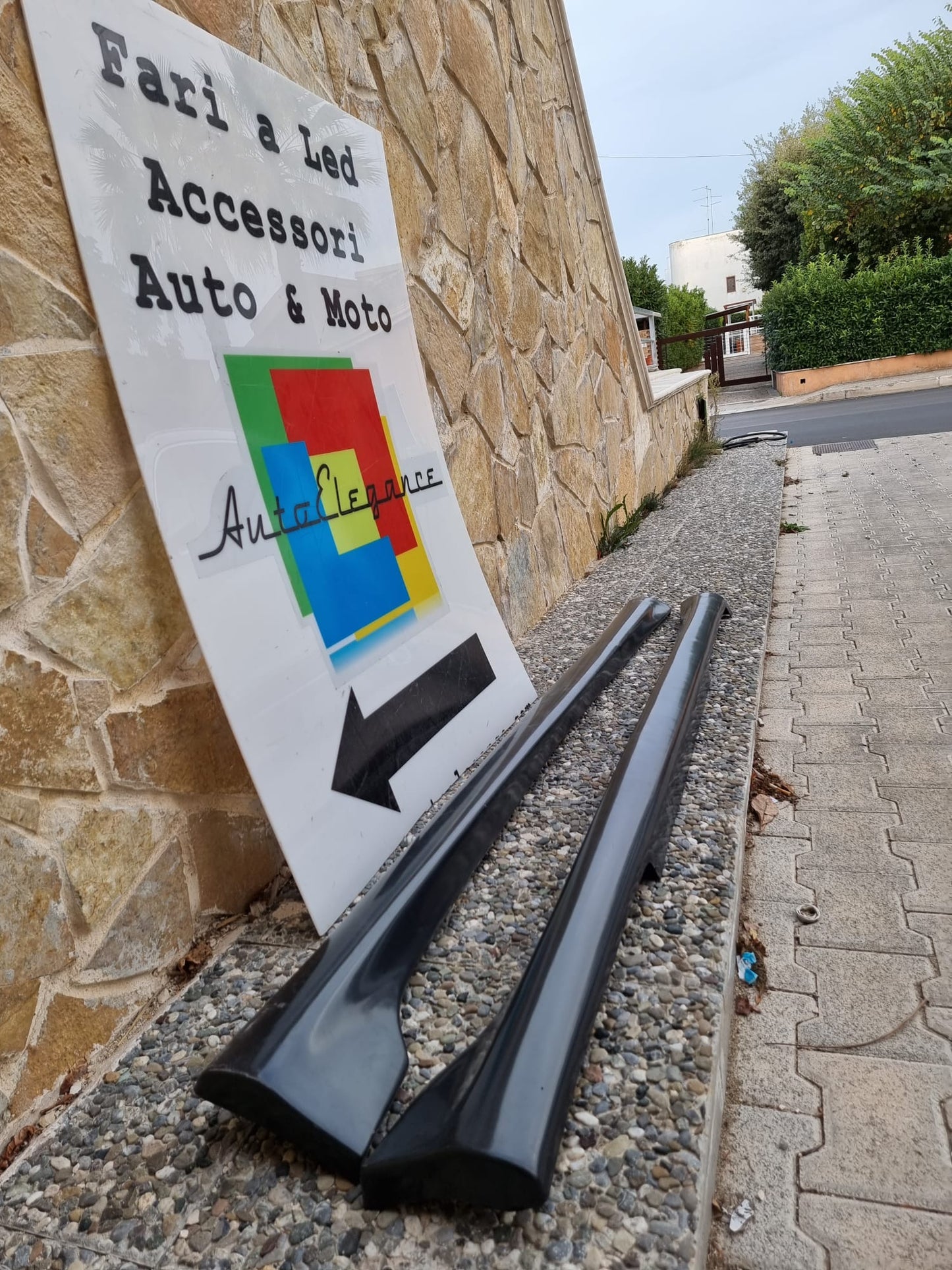 SIDE SKIRTS OPC LOOK FOR OPEL CORSA F 2019+ UNDER DOOR ABS