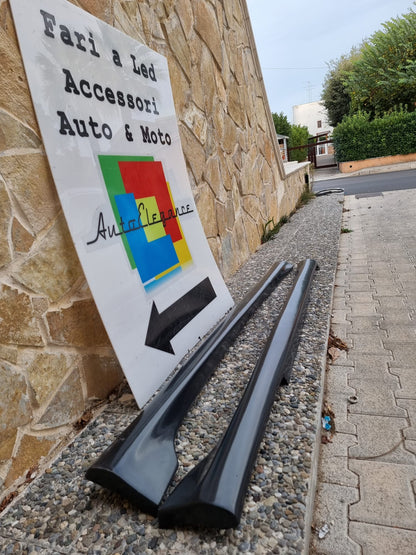 SIDE SKIRTS OPC LOOK FOR OPEL CORSA F 2019+ UNDER DOOR ABS