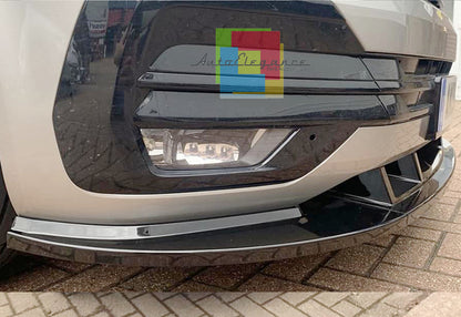 VW T6.1 2020+ FRONT BUMPER LIP GLOSSY ABS SPLITTER