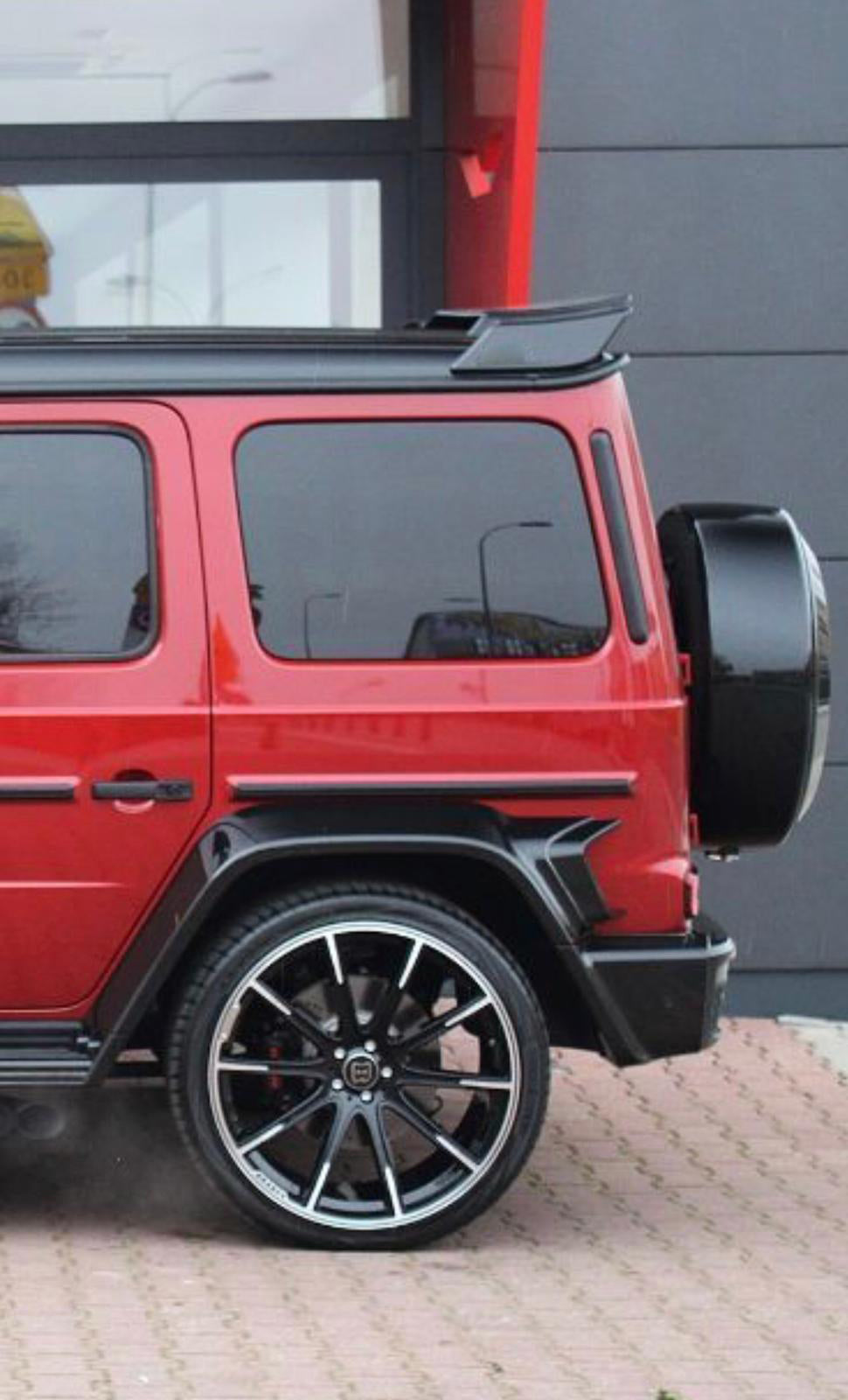 REAR SPOILER MERCEDES G W463 ROOF SPOILER AMG B