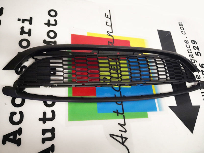 FRONT SPORT GRILLE MINI COOPER R55 R56 R57 R58 2006-2013 BLACK HONEYCOMB -.