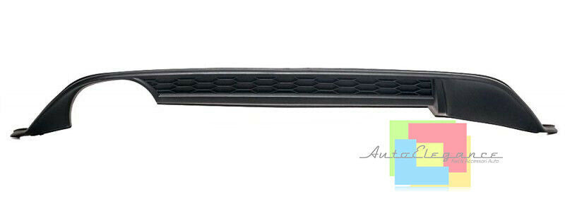 DIFFUSORE POSTERIORE GTI SOTTO PARAURTI VW GOLF 7 MK7 2012-2017 ABS ESTRATTORE