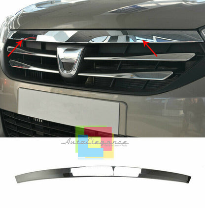DACIA DOKKER LODGY 2012-2017 MODANATURA ANTERIORE CROMATA ADESIVA 3M AUTOELEGANCERICAMBI
