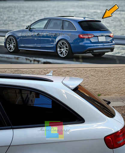 REAR SPOILER AUDI A4 B8 8K AVANT 2008-2015 ROOF SPOILER S4 S-LINE