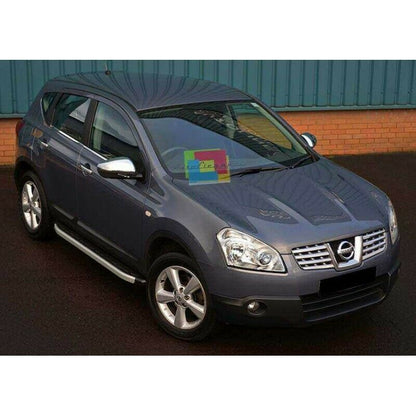 PEDANE LATERALI NISSAN QASHQAI 2007-2013 SOTTO PORTA ANTISCIVOLO .-.