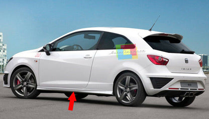 SPORT SIDE DOOR SKIRTS FOR SEAT IBIZA 6J SC 2008-2016 3 DOORS SIDE SKIRTS