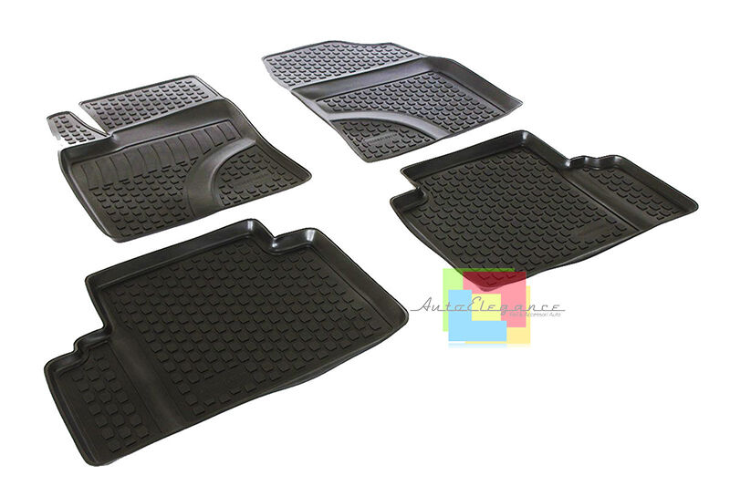 TOYOTA AVENSIS 2009+ SET TAPPETINI AUTO IN GOMMA - TAPPETI TOP QUALITA .-