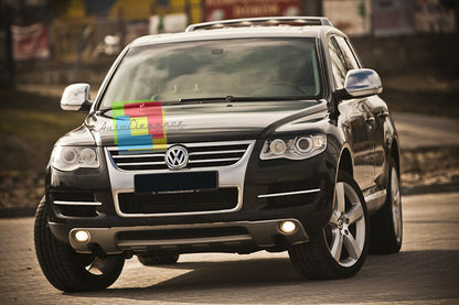 UNDER BUMPER SPOILER VW TOUAREG 7L 06-10 LIFT FRONT PROTECTION -.-