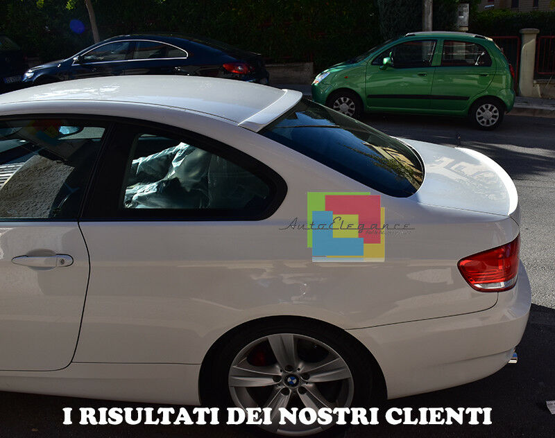 BMW SERIE 3 E92 E93 COUPE CABRIO 06-11 SPOILER POSTERIORE SUL COFANO LOOK M3 AUTOELEGANCERICAMBI