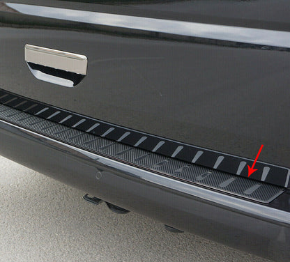 PIASTRA CARBON / CROMATA COFANO POSTERIORE VW T6 2015+ ACCIAIO INOX