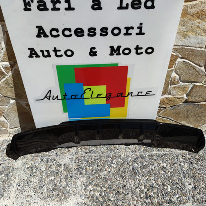 OPEL ASTRA K 2015+ REAR BUMPER DIFFUSER ABS BLACK OPC