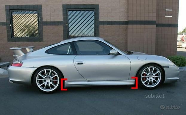 PORSCHE 911 996 SPOILER MINIGONNE LATERALI LOOK GT3