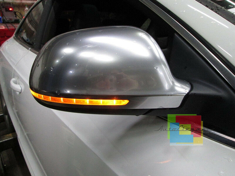 COPERTURE SATINATE SPECCHI AUDI A4 B8 CALOTTE ADATTE PER FRECCIA A LED AUTOELEGANCERICAMBI