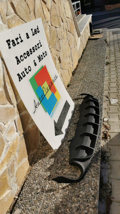 LOOK DIFFUSER S6 RS6 AUDI A6 C7 4G 2011-2014 AVANT SEDAN REAR SPOILER