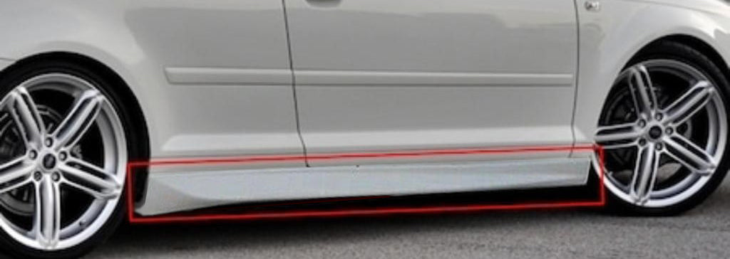 SIDE SKIRTS AUDI A3 8P 2003-2012 ONLY FOR 3 DOORS ABS LOOK SLINE S3