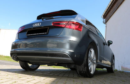 AUDI A3 8V 3 PORTE 2012-2019 SPOILER POSTERIORE TETTO LOOK RS3 S3 AUTOELEGANCERICAMBI
