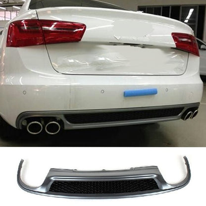 SOTTO PARAURTI POSTERIORE SLINE DIFFUSORE ADATTO A AUDI A6 4G C7 2012-2014