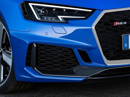 AUDI A4 B9 2018+ FACELIFT PARAURTI ANTERIORE LOOK RS4 ABS CON GRIGLIA AUTOELEGANCERICAMBI