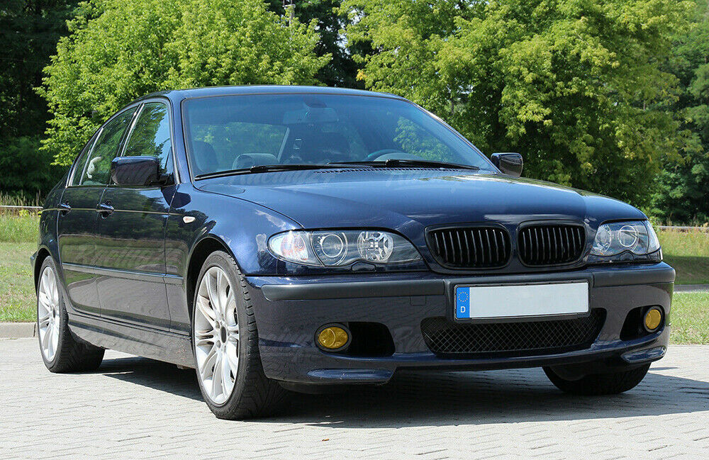 MINIGONNE LATERALI BMW SERIE 3 E46 BERLINA 1998 AL 2005 SOTTO PORTA M TECH ABS