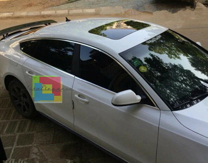 ALETTONE SUL COFANO LOOK RS4 PER AUDI A4 B8 2008-2014 BERLINA SPOILER POSTERIORE AUTOELEGANCERICAMBI