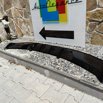 OPEL ASTRA K 2015+ REAR BUMPER DIFFUSER ABS BLACK OPC