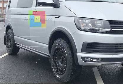 VW T6 VI TRANSPORTER CARAVELLE SPOILER SPORTS FENDERS IN ABS