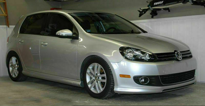 SOTTO PARAURTI VW GOLF VI 6 2008 AL 2013 SPOILER ANTERIORE DESIGN GTI ABS