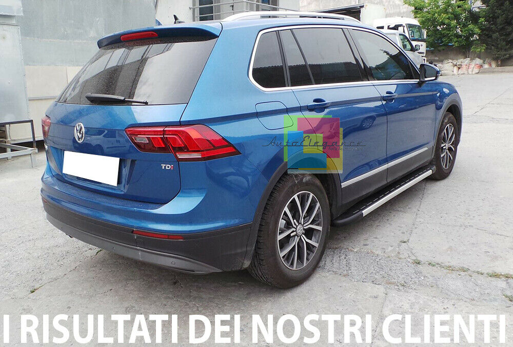 SIDE STEPS FOR VW TIGUAN MK2 II 2016+ TOP QUALITY NON-SLIP DOOR SILLS