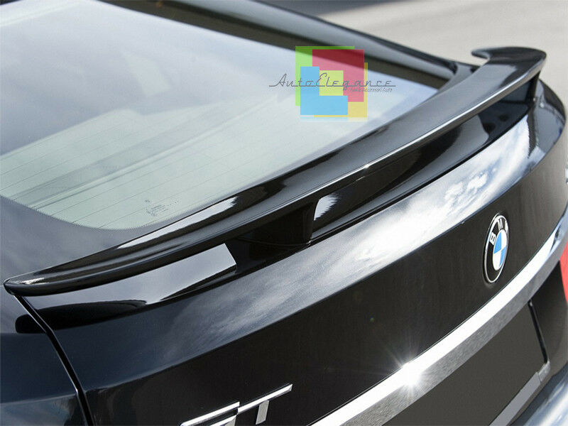 SPOILER POSTERIORE PER BMW SERIE 5 GT 2010+ ALETTONE SUL COFANO SPORTIVO .-