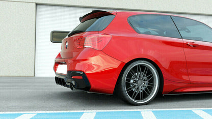 M PERFORMANCE REAR DIFFUSER BMW SERIES F20 F21 LIFT ABS GLOSS BLACK