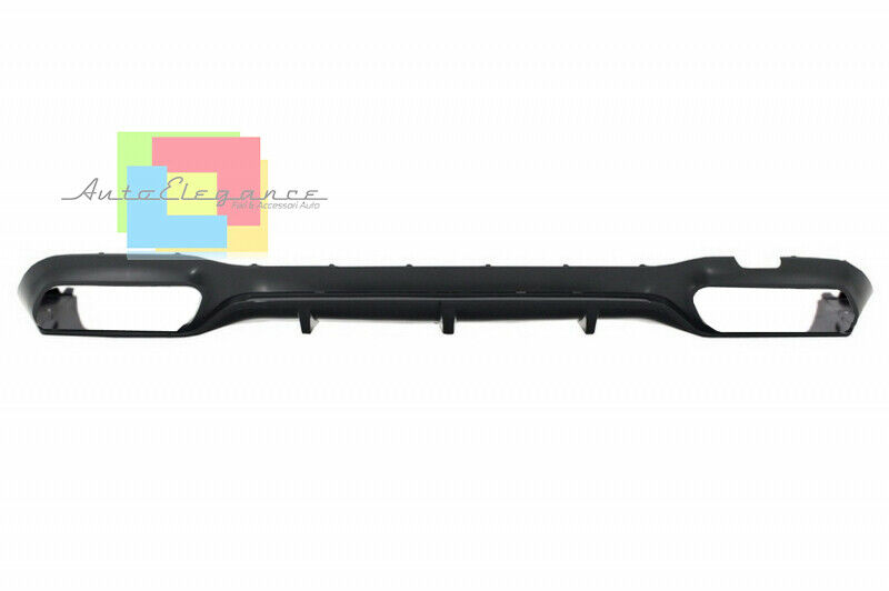 SOTTO PARAURTI MERCEDES CLASSE E W213 DIFFUSORE POSTERIORE AMG E63 + TERMINALI